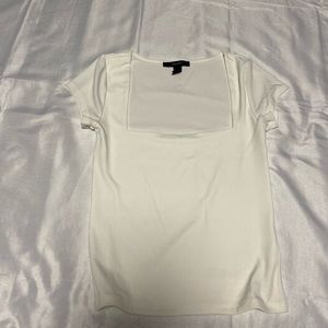 Size S square neck T-shirt